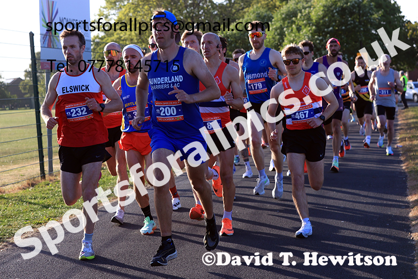 The 2025 Clive Cookson 10k Road Race, Monkseaton, near Whitley Bay. Photo: David T. Hewitson/Sports for All Pics